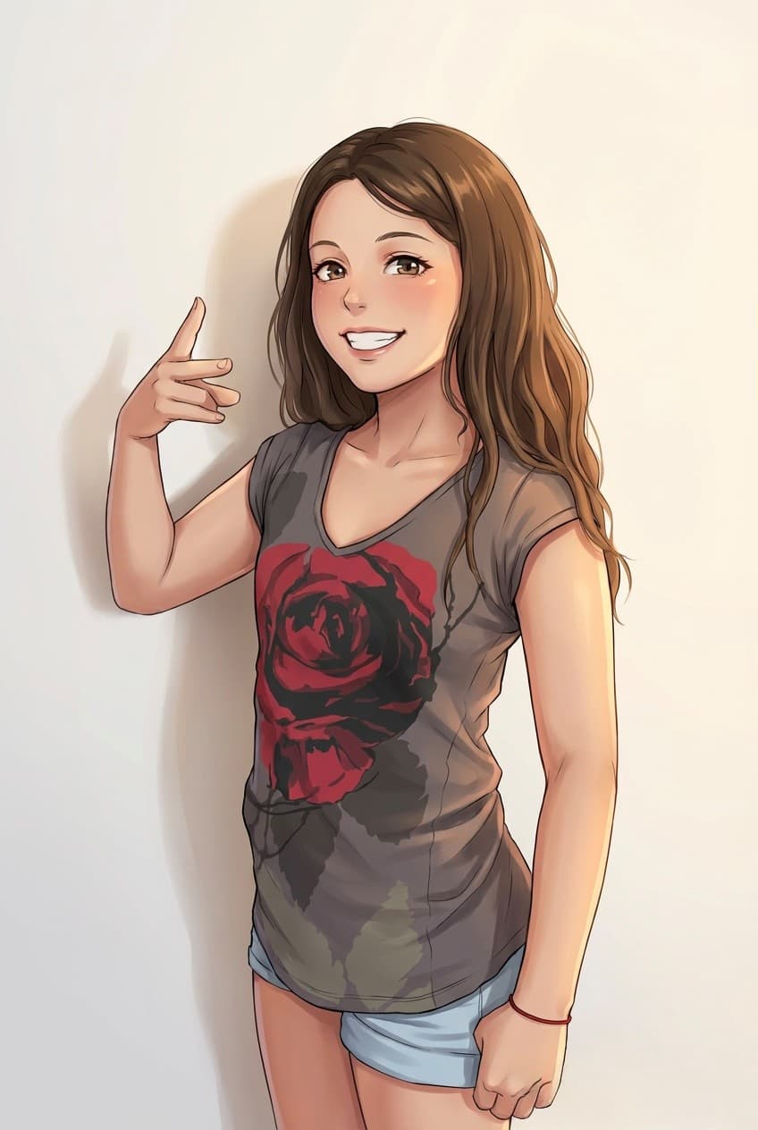 Riley as an Anime Character